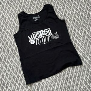 Too Legit to Quit Tank Top